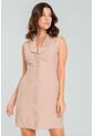 Vestido Corto Niccola Beige Ragged Pf11511419 de Ragged