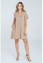 Vestido Pollen Beige Ragged Pf11511422 de Ragged
