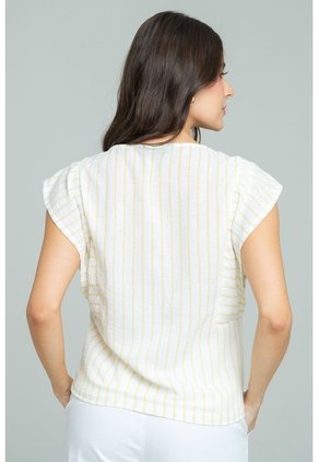 Blusa Carmen Verde Ragged Pf11113207