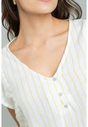 Blusa Carmen Verde Ragged Pf11113207