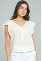 Blusa Carmen Verde Ragged Pf11113207 de Ragged