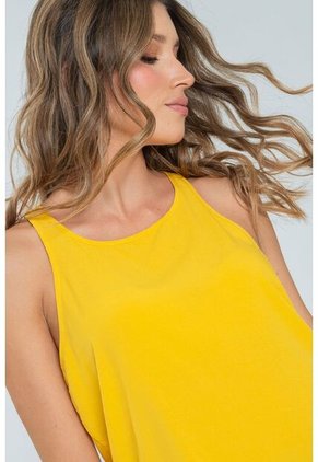 Blusa Monaco Amarillo Ragged Pf17110065