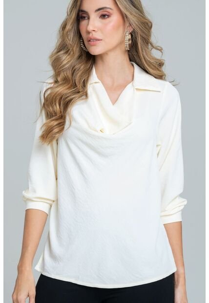 Blusa Reghalt Beige Ragged Pf12110849