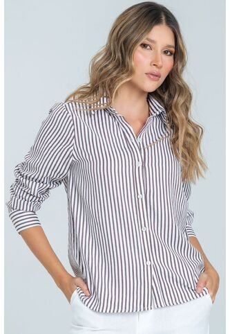 Camisa Renacence Café Ragged Pf12110854 Ragged