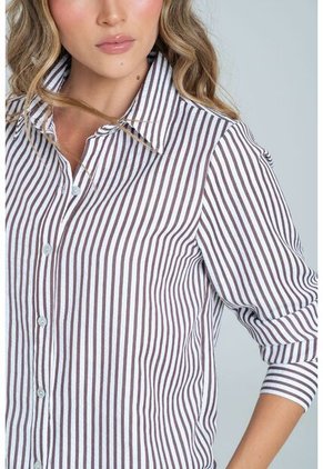 Camisa Renacence Café Ragged Pf12110854
