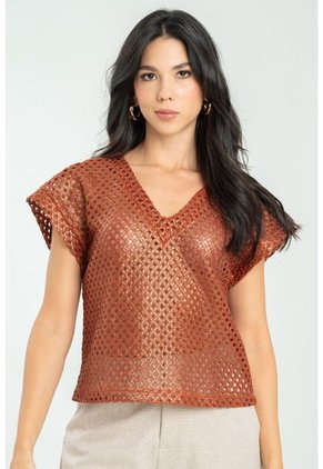 Tejido Gisell Café Ragged Pf11112862