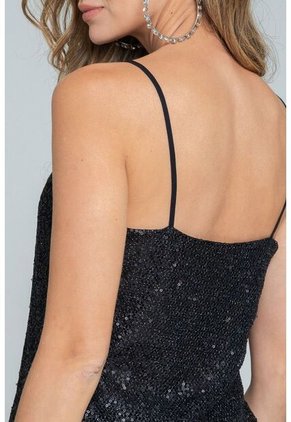 Blusa Glow Negro Ragged Pf12110862