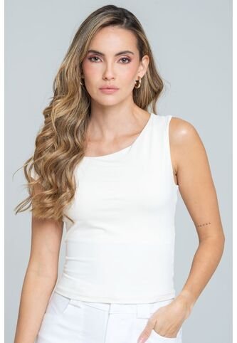 Top Milines Blanco Ragged Pf13120835 Ragged