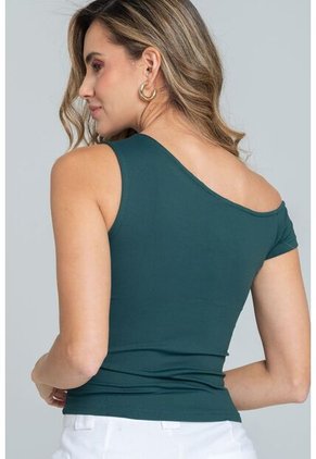 Top Milines Verde Ragged Pf13120835