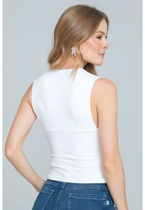 Top Bhonnie Blanco Ragged Pf13120839