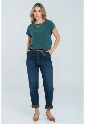 Blusa Sakura Verde Ragged Pf17110058