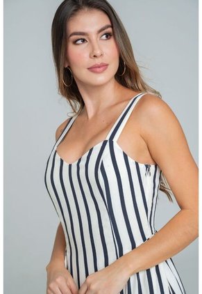 Vestido Lauren Azul Ragged Pf11511434