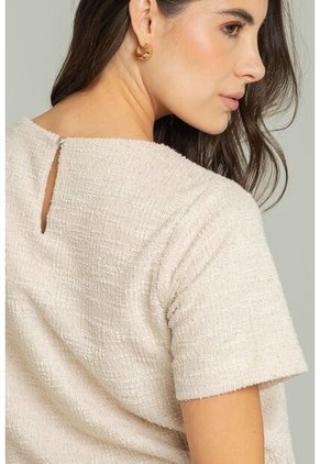 Top Chanel Beige Ragged Pf12120364