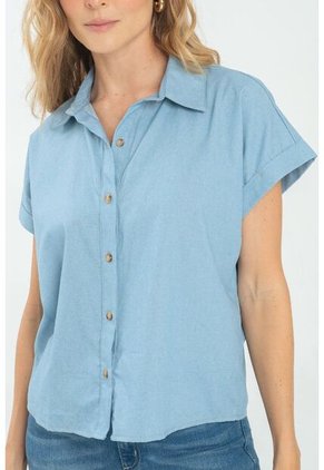 Camisa Burdeos Azul Ragged Pf17110067