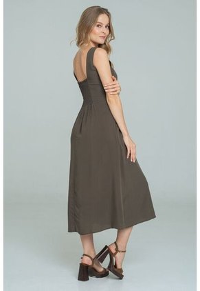 Vestido Vali Verde Ragged Pf11511435