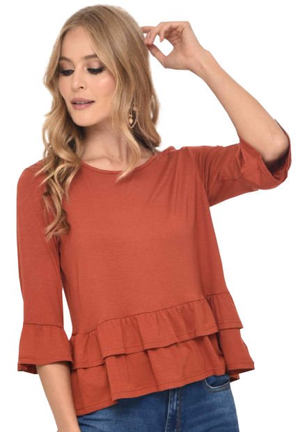 Camiseta Macedonia Café Ragged Pf11120934