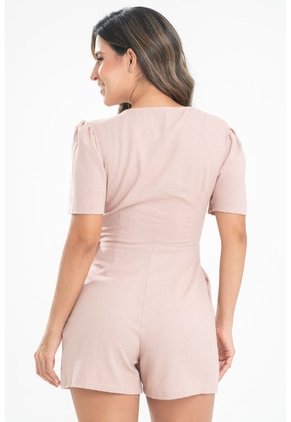 Enterizo Corto Keaton Beige Ragged Pf31530220