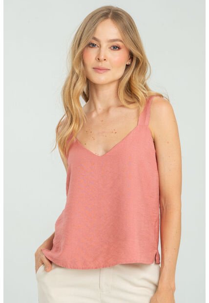 Blusa Gler Rojo Ragged Pf11113022