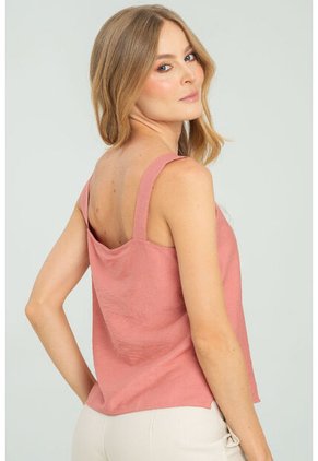 Blusa Gler Rojo Ragged Pf11113022