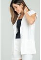 Chaleco Largo Missu Blanco Ragged Pf11150025 de Ragged