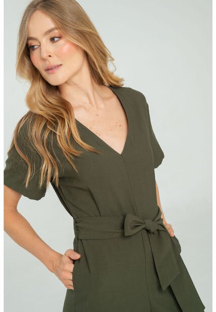 Enterizo Basil Verde Ragged Pf11530133