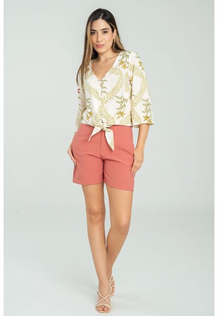 Short Mikael Rojo Ragged Pf11340144