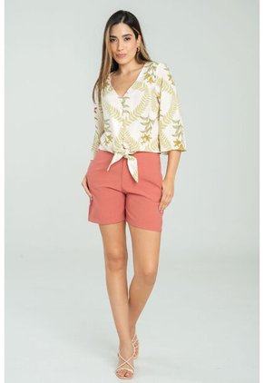 Short Mikael Rojo Ragged Pf11340144