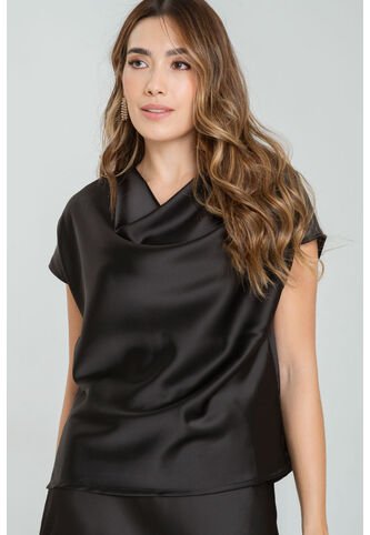 Blusa Ellie Negro Ragged Pf12110836 Ragged