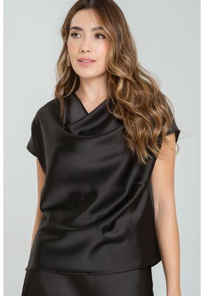 Blusa Ellie Negro Ragged Pf12110836