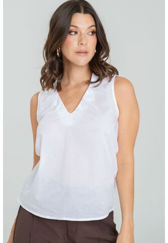 Blusa Jaz Blanco Ragged Pf11113029 Ragged