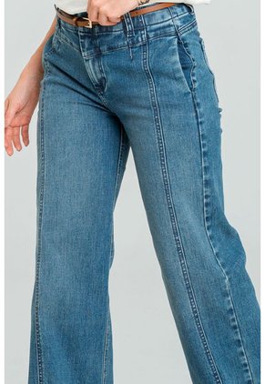 Jeans Milan Azul Ragged Pf21350068