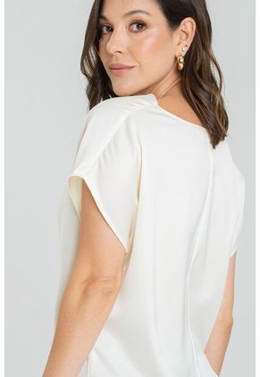 Blusa Ellie Blanco Ragged Pf12110836