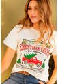 Camiseta Christmas Farm Blanco Ragged Pf21120128 de Ragged