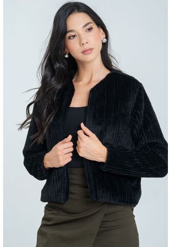 Chaqueta Pelo Negro Ragged Pf12130143 Ragged