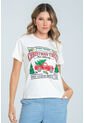 Camiseta Christmas Farm Blanco Ragged Pf21120128 de Ragged
