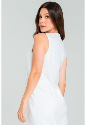 Vestido Madison Blanco Ragged Pf11511427