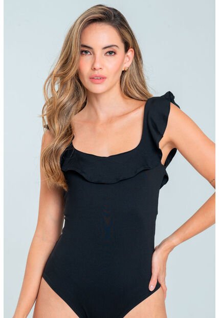 Body Ethoilet Negro Ragged Pf13100050