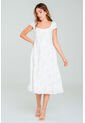 Vestido Pavia Blanco Ragged Pf11511428 de Ragged