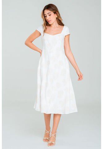 Vestido Pavia Blanco Ragged Pf11511428 Ragged
