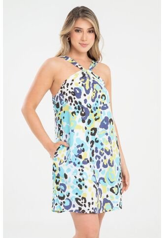 Vestido Corto Wynhee Azul Ragged Pf31511470 Ragged