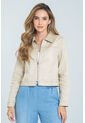 Chaqueta Pespuntes Beige Ragged Pf21130021 de Ragged