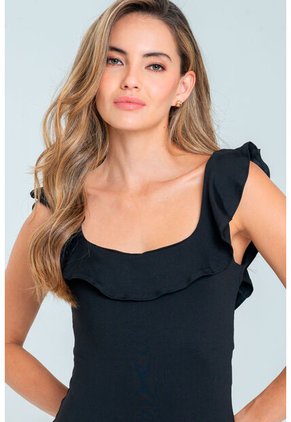 Body Ethoilet Negro Ragged Pf13100050