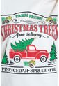 Camiseta Christmas Farm Blanco Ragged Pf21120128 de Ragged