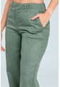 Pantalon Pespuntes Verde Ragged Pf21310044 de Ragged