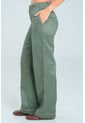 Pantalon Pespuntes Verde Ragged Pf21310044 de Ragged