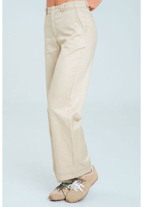 Pantalon Pespuntes Beige Ragged Pf21310044