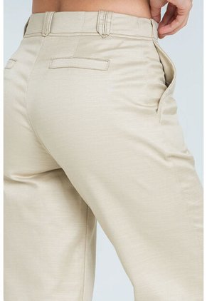 Pantalon Pespuntes Beige Ragged Pf21310044
