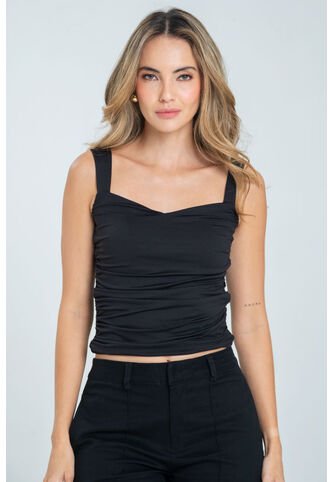 Top Hera Negro Ragged Pf13120830 Ragged