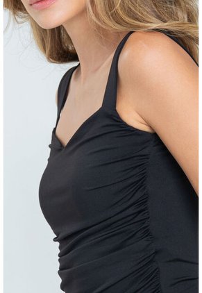 Top Hera Negro Ragged Pf13120830