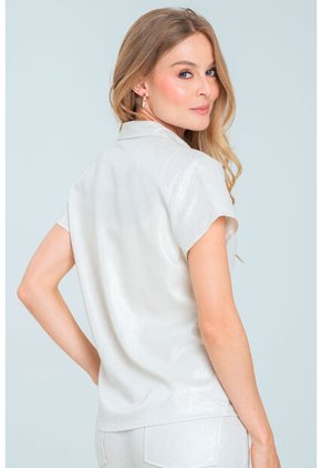 Camisa Chadh Beige Ragged Pf11113062